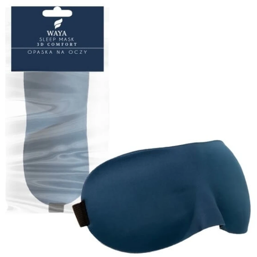 WAYA 3D Comfort Máscara de ojos Azul 1 pieza