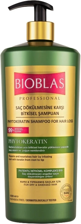 Bioblas Moisturizing and Regenerating Phytokeratin Shampoo ...