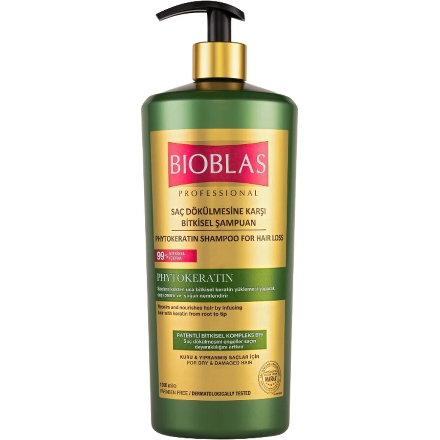 Bioblas Moisturizing and Regenerating Phytokeratin Shampoo ...