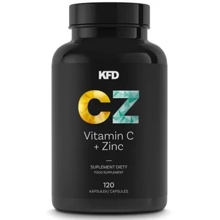KFD Vitamina C + Zinc 120 cápsulas