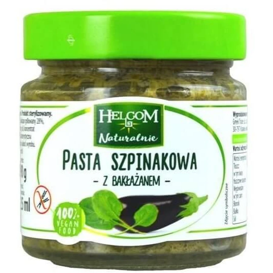 Helcom Spinach Paste with Eggplant 190 g