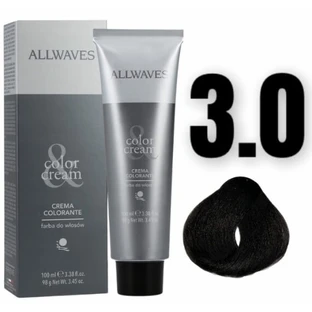 AllWaves Haarverf 3.0 Donkerbruin 100 ml