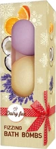 DELIA Dairy Fun X-MASS Badekugeln Orange, Brownie, ...