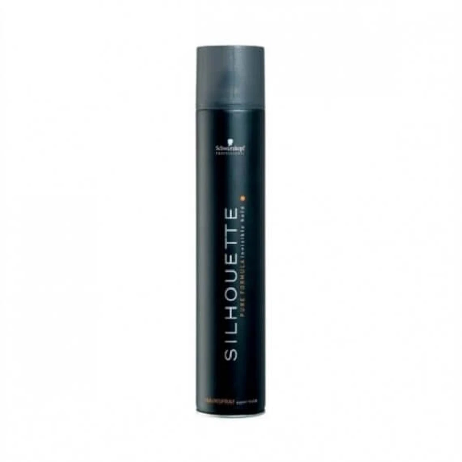 Schwarzkopf Silhouette Laca Negra Extra Fuerte 500 ml