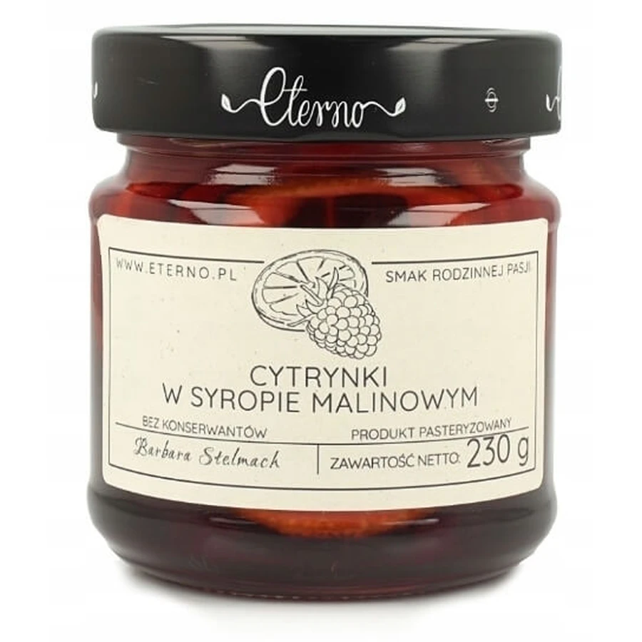 Eterno Citrons au sirop de framboise 230 g