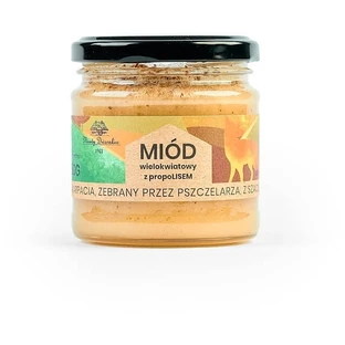 Dworskie Miody Wielokwiatowy Miód z Propolisem 250 g