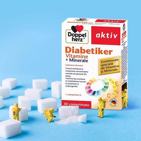 Doppelherz Diabetiker (vitamina) X 30Ttb +10 Ttablet Regalo