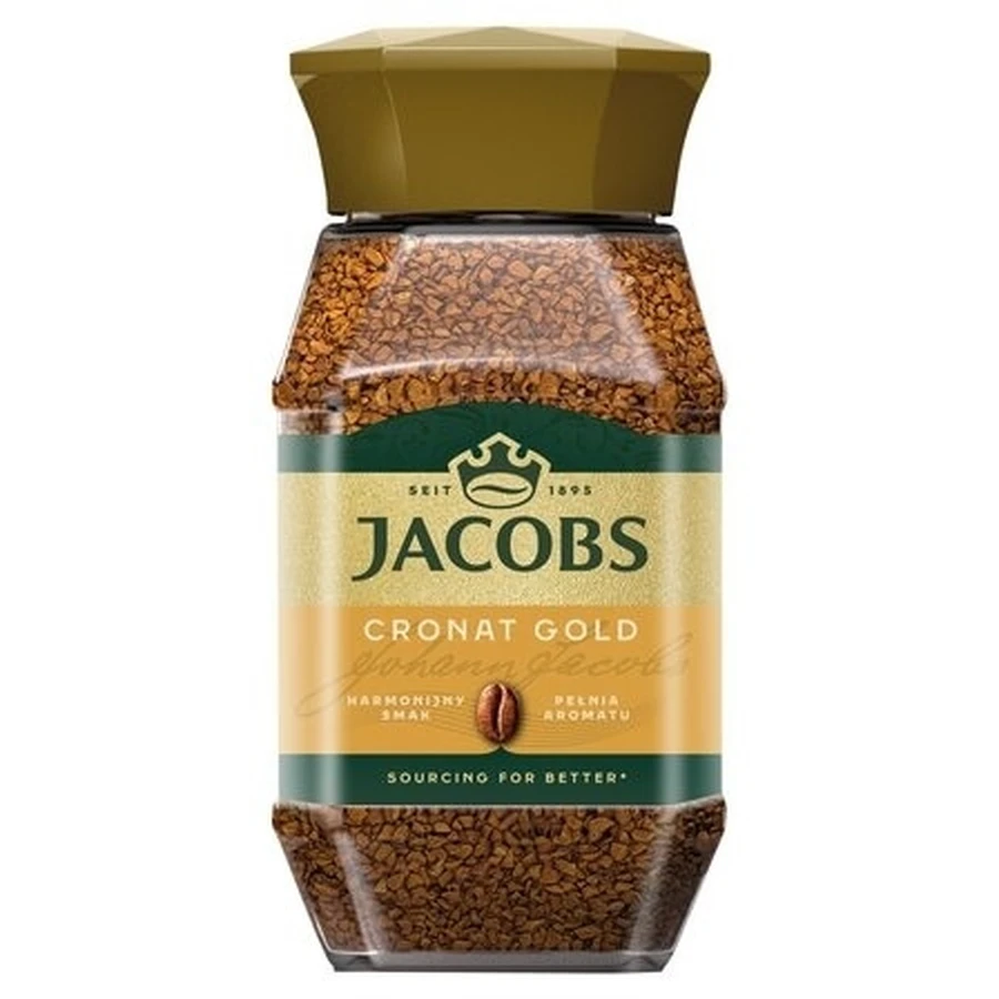 Jacobs Cronat Gold oploskoffie 200 g