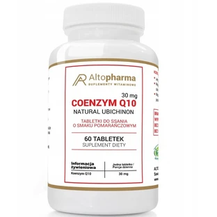 Altopharma Coenzyme Q10 30mg Ubiquinone naturelle aromatisée ...