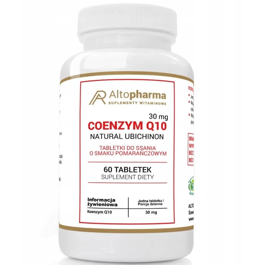 Altopharma Coenzyme Q10 30mg Ubiquinone naturelle aromatisée ...