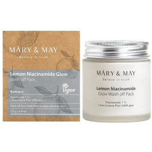 Mary&May Lemon Niacinamide Glow Wash Off Pack 125 g