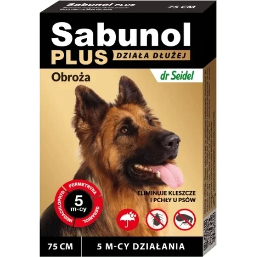 Sabunol GPI Plus vlooienband voor honden 75 cm ...