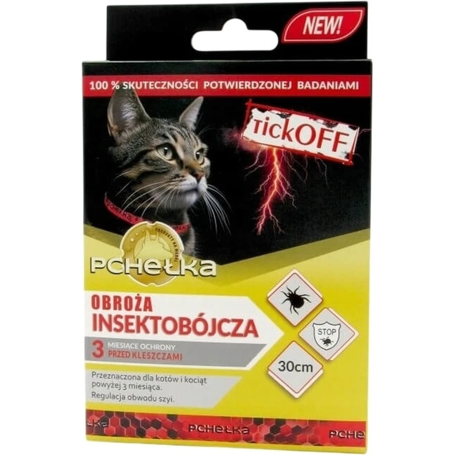 Tick Off Flea Insecticide Collar for cats