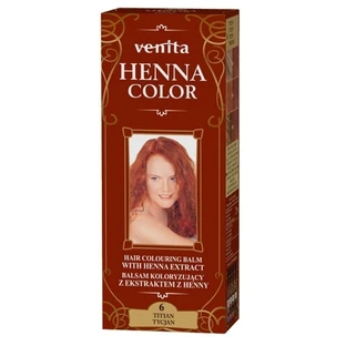 VENITA HENNA COLOR Loción colorante a base de hierbas 6 Titian 75 ...