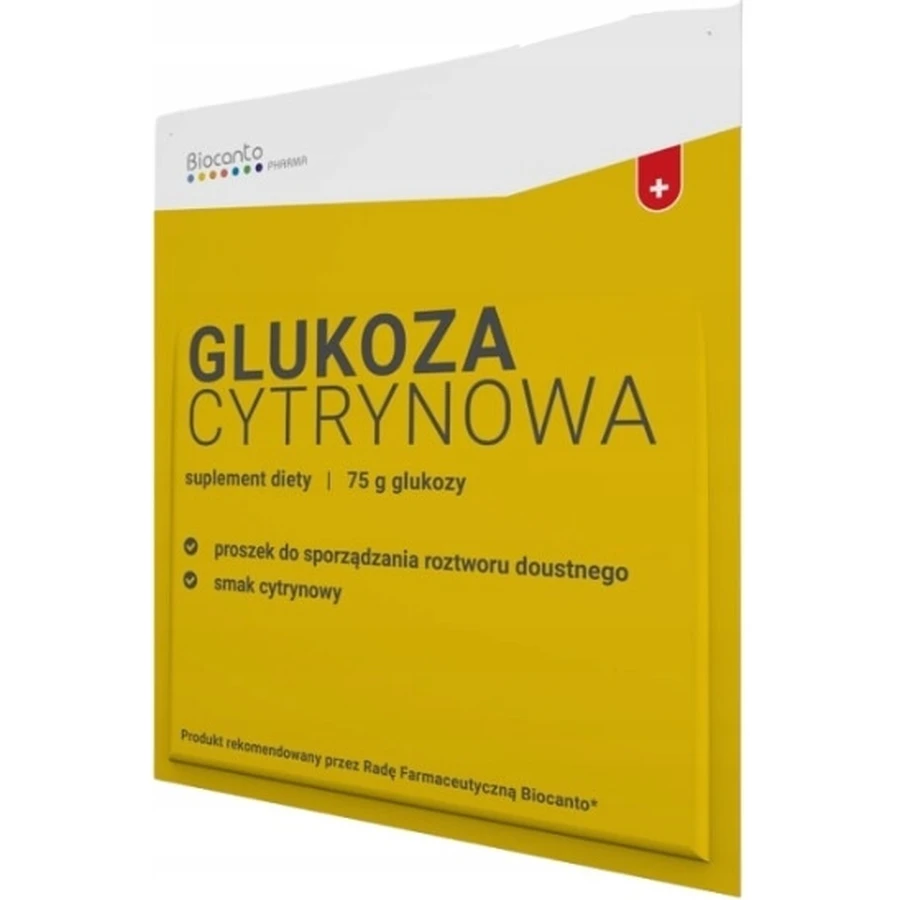 Biocanto Limón Glucosa en polvo 75 g