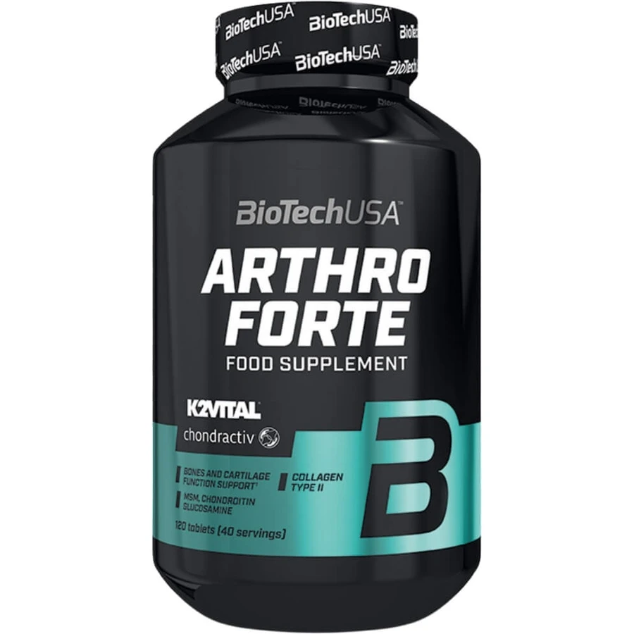 BioTech USA Arthro Forte 120 tablets.