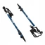 Bâtons de trekking Abisal en aluminium bleu 63-135 cm.