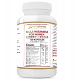 Alyopharma Multivitamin for women + prebiotic120 capsules.