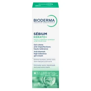 Anti-onzuiverheidscrème met SFP 30 Sebium Kerato+, 30 ml, Bioderma