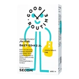 Daily Vitamin D3 + K2 Good Routine Jr, 30 softgels, Secom