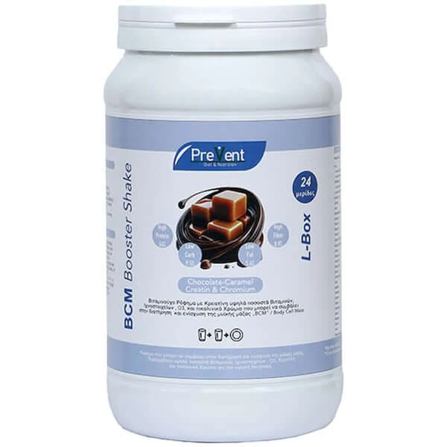Prevent | BCM Booster Shake Chocolade Karamel Creatine & Chromium | 552g