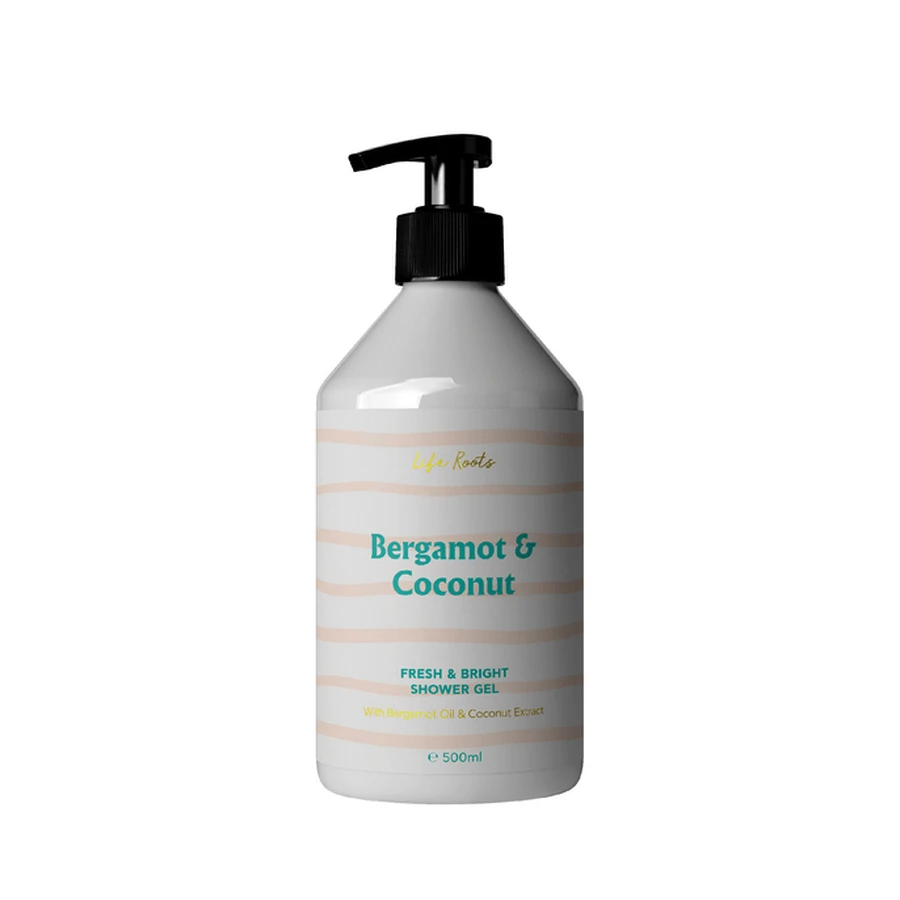 Life Roots | Bergamont & Kokosnoot Douchegel | 500ml