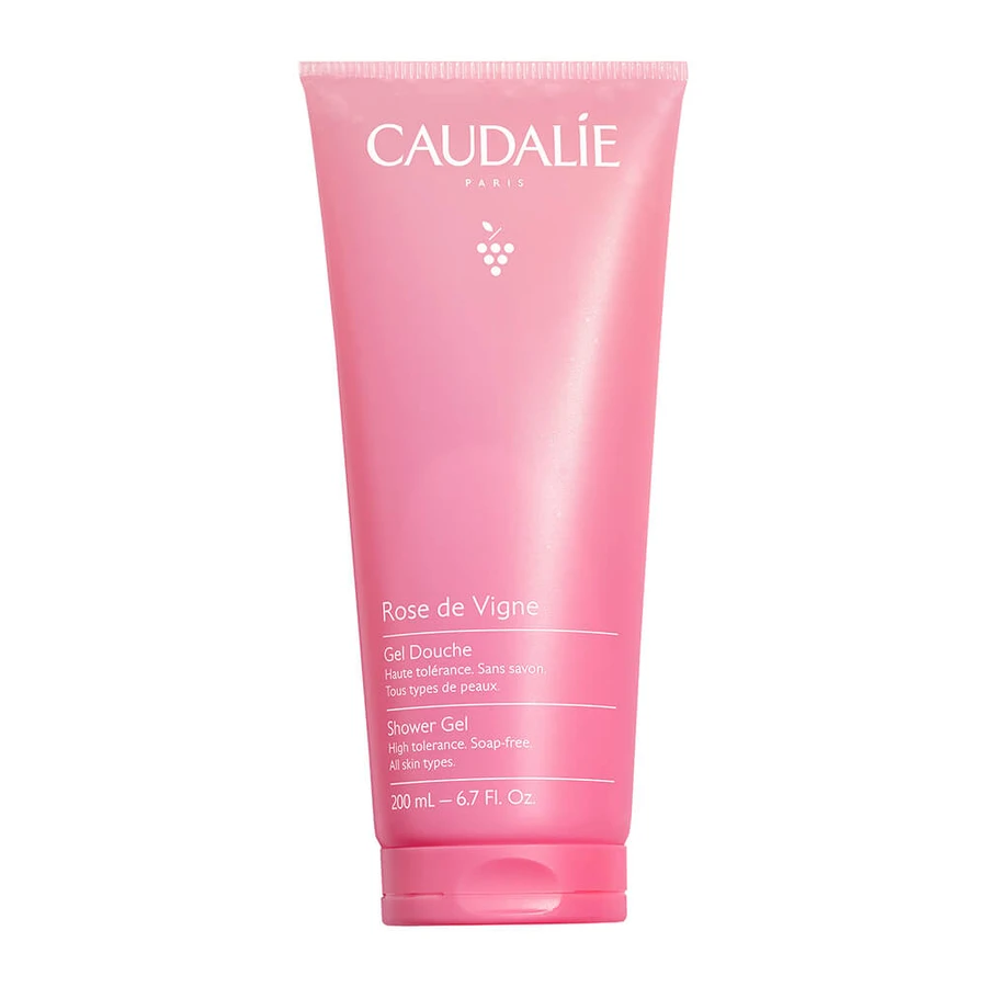 Caudalie | Gel de Ducha Rosa de Vigne Gel de ducha suave con fragancia de Rosa | 200ml