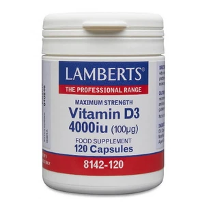 Lamberts | Vitamin D3 4000iu (100μg) | 120kapseln
