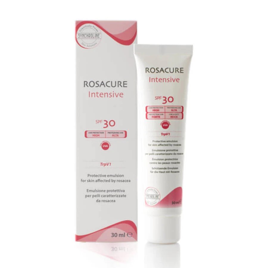 Synchroline | Rosacure Intensive SPF30 Feuchtigkeitsspendende Gesichtscreme zur Reduzierung von Rötungen | 30ml