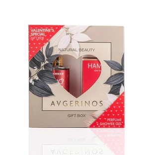 Avgerinos Cosmetics | Promo Valentine's Special Gift Box for Women Hammam Eau de Parfum 50ml &amp ; Hammam Shower Gel 300ml | 1 set