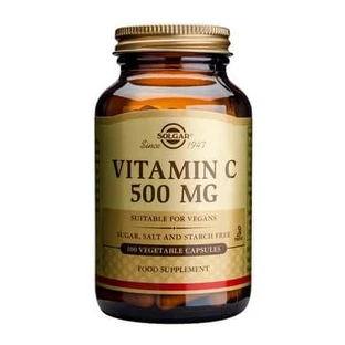 Solgar | Vitamin C | Vitamin C Dietary Supplement | 500mg | 100 Vegicaps