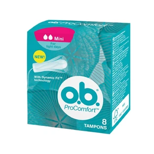 O.B | ProComfort Mini Tampons | 8pcs