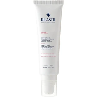 Rilastil | Difesa Sterile Creme Steriles Erweichungsmittel & Weichmacher Beruhigende Schutzcreme für empfindliche Haut | 50ml