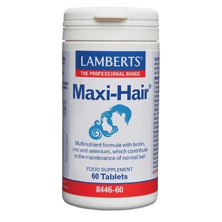 Lamberts | Maxi Hair Formula Against Hair Loss &amp ; Strengthening Hair | 60 Comprimés