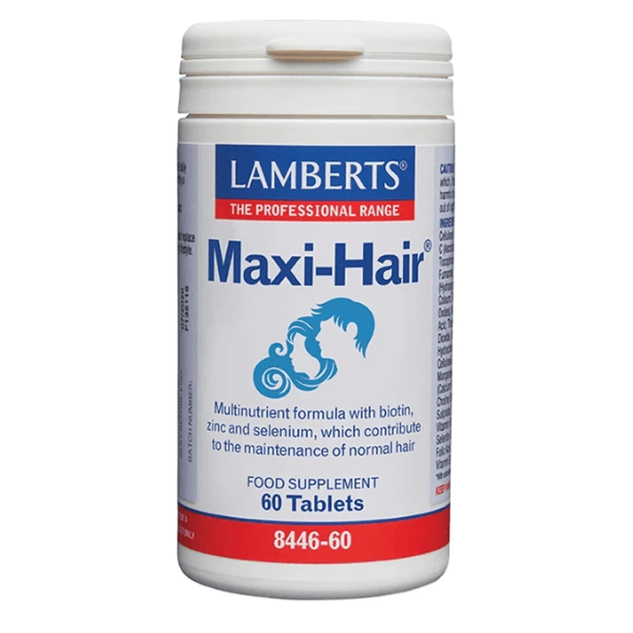 Lamberts | Maxi Hair Formula Against Hair Loss &amp ; Strengthening Hair | 60 Comprimés
