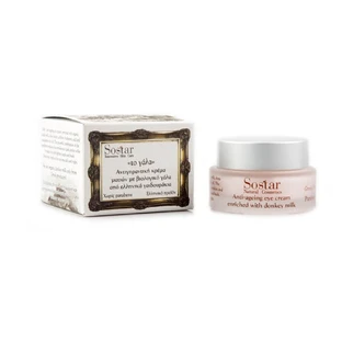 Sostar | Anti-Aging Augencreme "Die Milch" mit Bio-Eselmilch | 30 ml