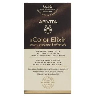 Apivita | My Color Elixir Permanente Haarkleur Nr 6.35 Blond Donker Honing Maoni | 50ml