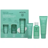 Apivita | Promo Routine Just Bee Clear Cream against imperfections, 40ml &amp; GIFT Just Bee Clear Pore Tightening Lotion, 50ml &amp; Facial Cleansing Gel, 15ml | 1set