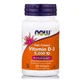 Now | Vit D3 5000iu | Dietary Supplement | 120Softgels.