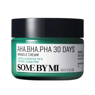 Some By Mi | AHA.BHA.PHA 30 Days Miracle Light Crème hydratante et anti-défauts Crème visage à la Centella Asiatica 60gr
