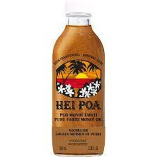 Hello Poa | Aceite puro de Monoï de Tahití | Perlas doradas | 100ml