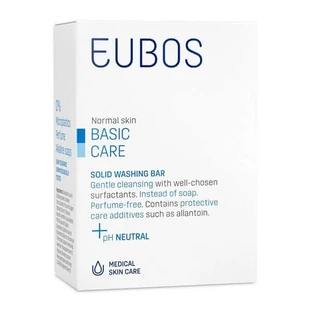 Eubos | Barre de lavage solide Plaque de nettoyage sans savon Bleu | 125gr