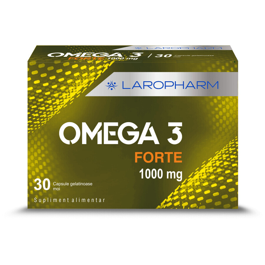 Acquista OMEGA 3 FORTE 1000 MG X 30 COMPRESSE. MOI LAROPHARM OMEGA 3 FORTE 1000 MG X 30 COMPRESSE. MOI LAROPHARM