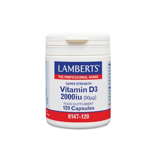 Lamberts | Vitamin D3 2000iu(50mg) | 120caps