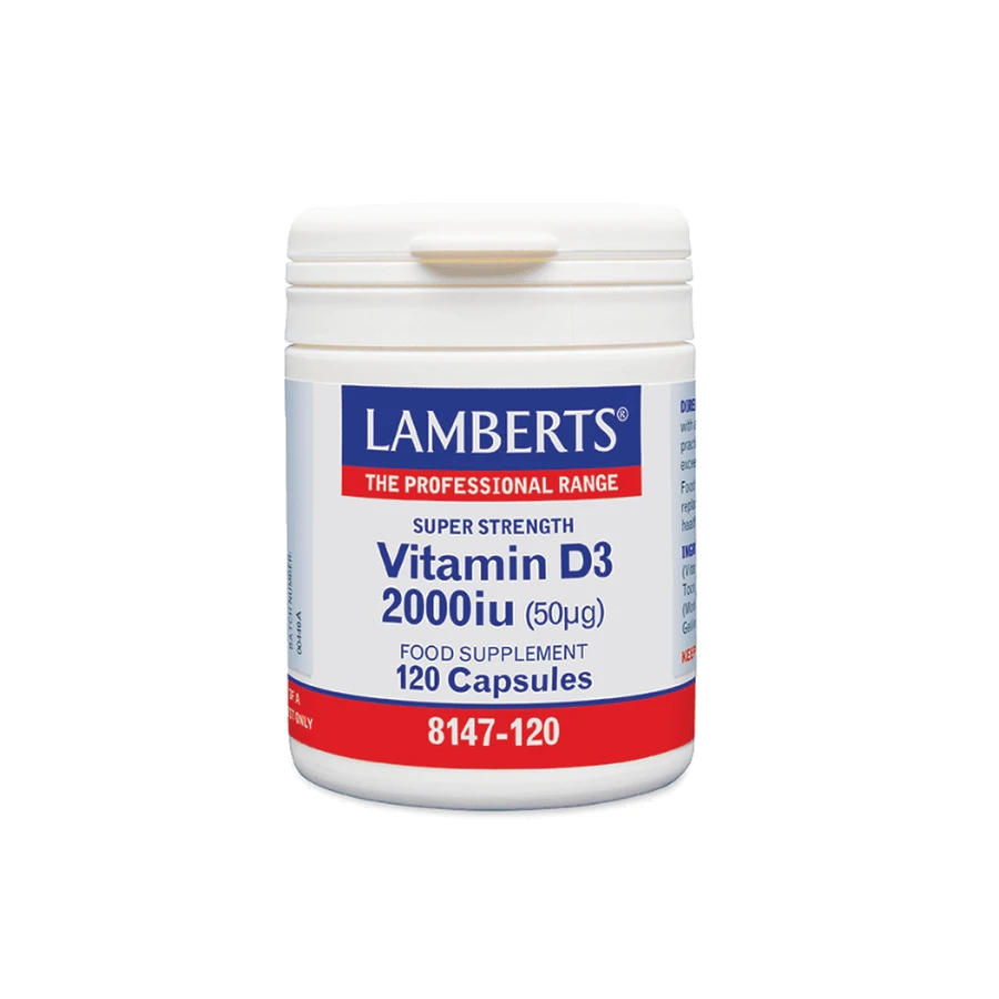 Lamberts | Vitamin D3 2000iu(50mg) | 120caps
