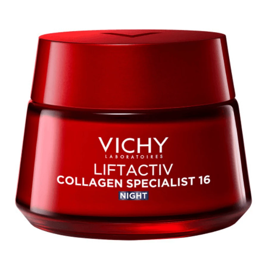 Vichy | Liftactiv Collageen Specialist 16 Nachtcrème met antirimpelwerking voor versteviging & versteviging. Glans | 50ml