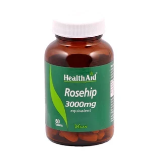Health Aid | Rosa Mosqueta 3000mg Suplemento Nutricional Rosa Mosqueta para el Sistema Inmune | 60 comprimidos