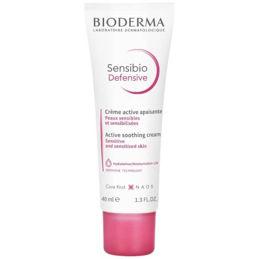 Bioderma | Sensibio Defensive | Crema calmante para reforzar la autodefensa de las pieles sensibles frente a los agentes contaminantes | 40ml