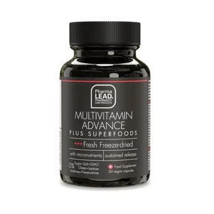 Pharmalead | Black Range Multivitamin Advance Plus Superfoods for Body Strengthening | 30 Capsules Végétales