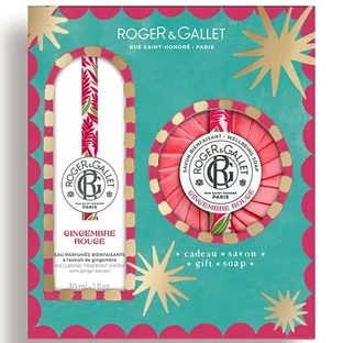 Roger&amp;Gallet | Promo Gingembre Rouge Wohlbefinden Duftwasser 30ml &amp; Seife 100g | 1 Set
